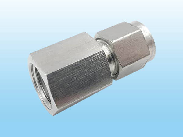 卡套式压力表直通接头