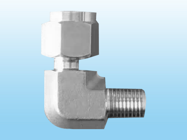 卡套弯通终端接头