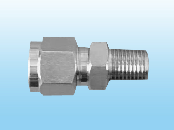 卡套直通终端锥管接头